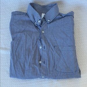 American Apparel Blue Checkered Shirt
